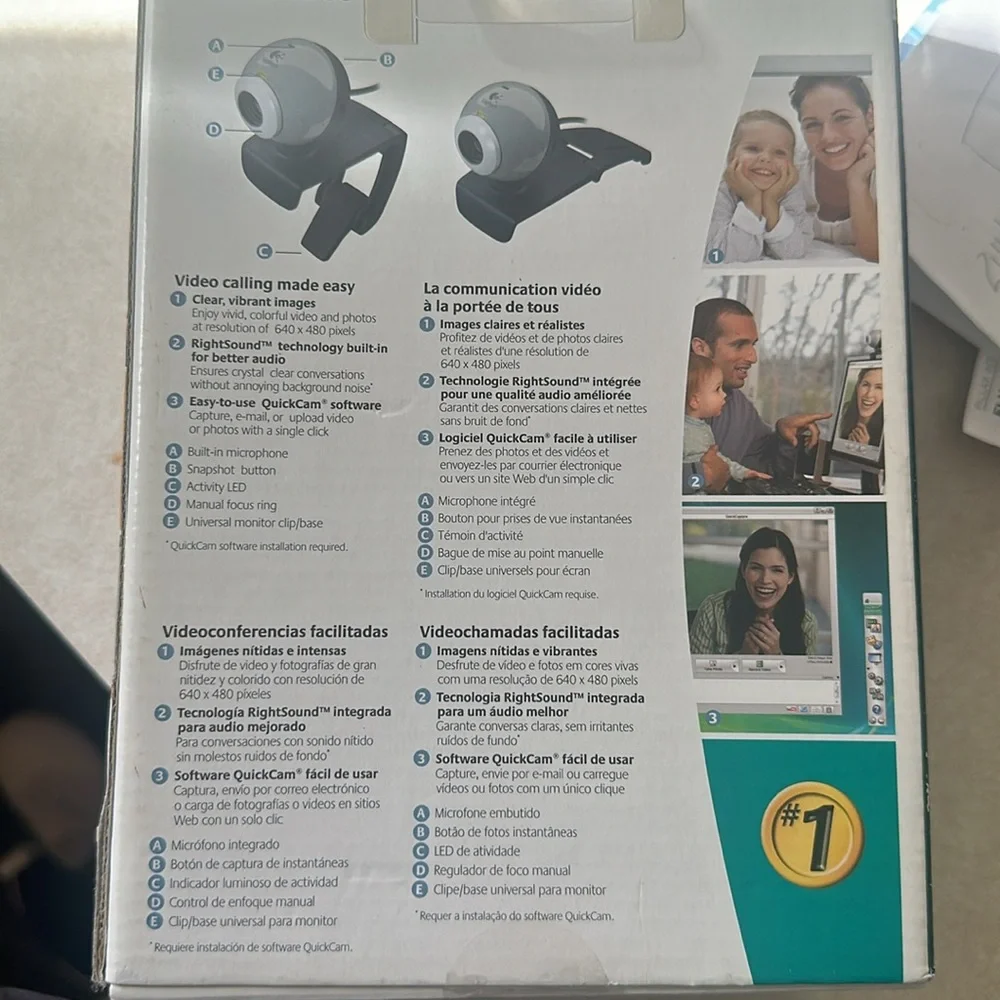 Logitech QuickCam Connect NIB